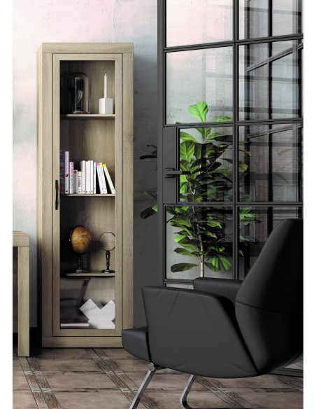 Estantería con puerta y trasera ROMA