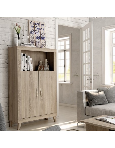 Vitrina dos puertas y hueco ROMA