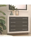 Cómoda cuatro cajones VIENA