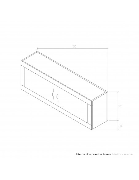 Alto de dos puertas ROMA