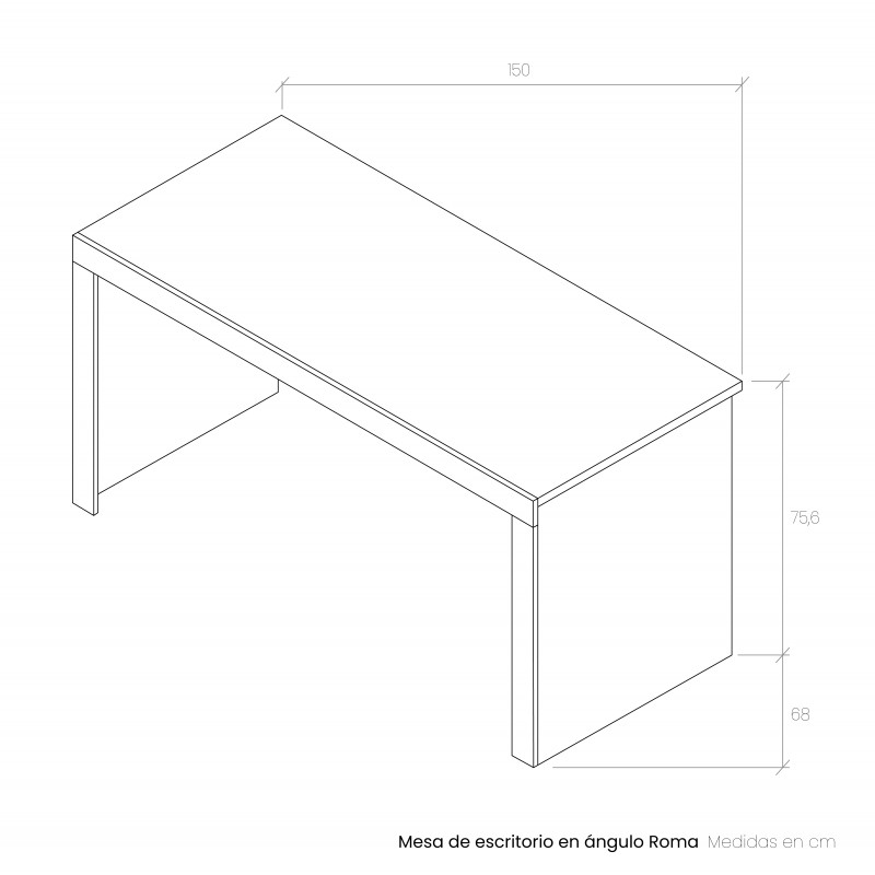 Habitación de estudio completa ROMA