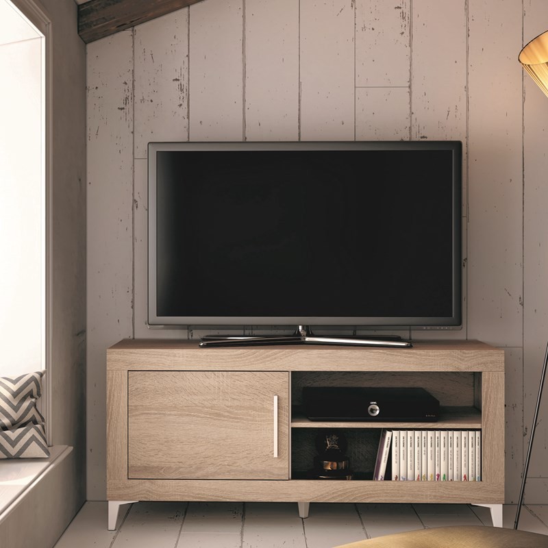 Mueble TV dos cajones y hueco 130 cm ROMA