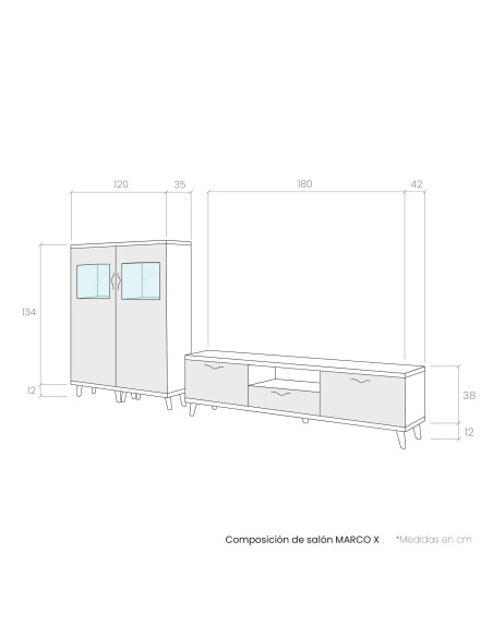 Composición de salón MARCO X