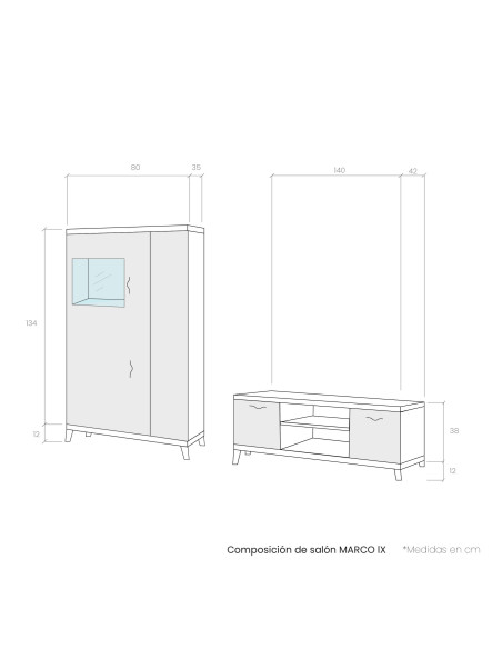 Composición de salón MARCO IX