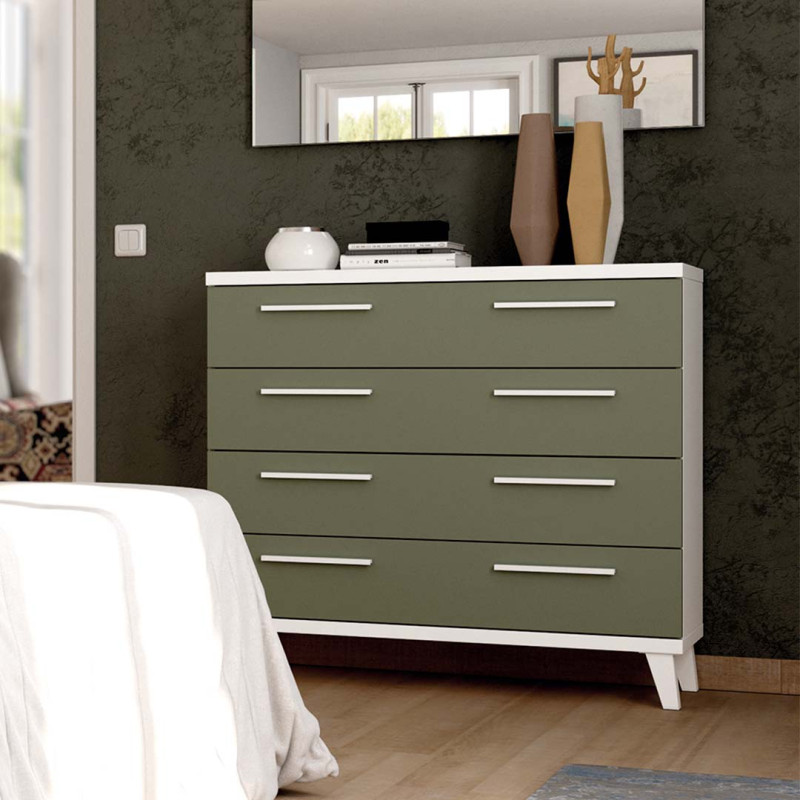 Cómoda cuatro cajones NILO