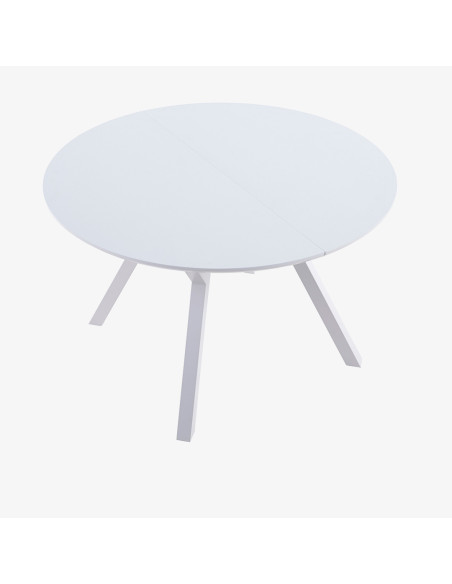 Mesa comedor redonda extensible PETRA