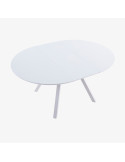 Mesa comedor redonda extensible PETRA