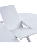 Mesa comedor redonda extensible PETRA