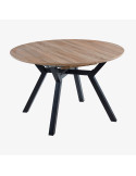 Mesa comedor redonda extensible PETRA