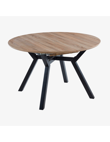 Mesa comedor redonda extensible PETRA