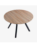 Mesa comedor redonda extensible PETRA