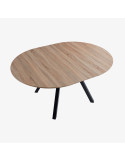 Mesa comedor redonda extensible PETRA