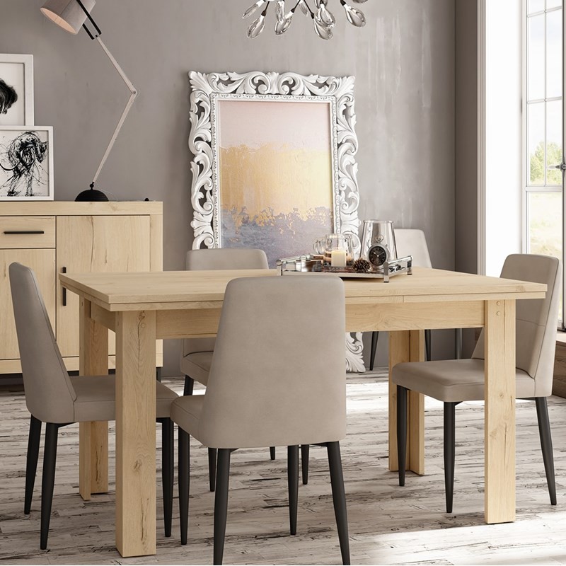 Mesa rectangular extensible ROMA