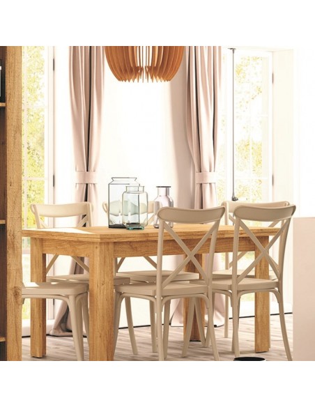 Mesa rectangular extensible ROMA