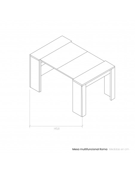 Mesa multifuncional ROMA