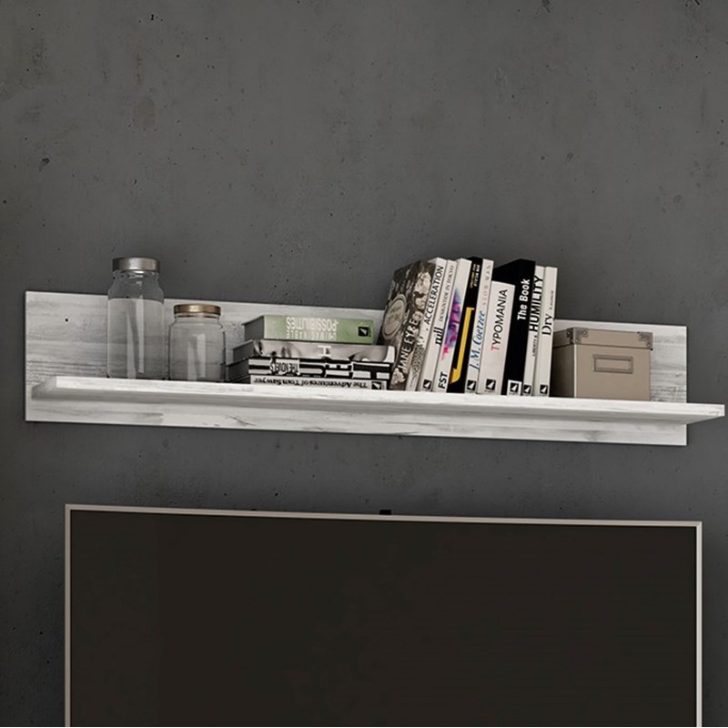 Estante de pared con trasera ROMA