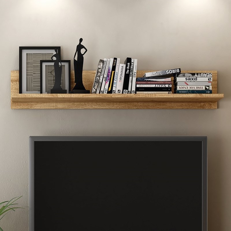 Estante de pared con trasera ROMA