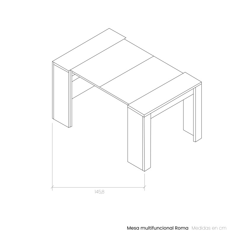 Mesa multifuncional ROMA