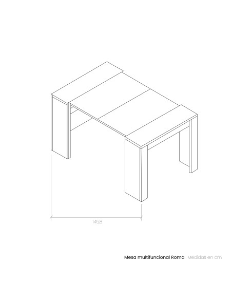 Mesa multifuncional ROMA