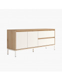 Mueble TV dos puertas y dos cajones 150 cm CHIARA