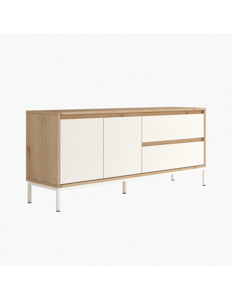 Mueble TV dos puertas y dos cajones 150 cm CHIARA