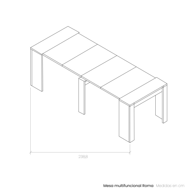 Mesa multifuncional ROMA