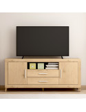Mueble TV dos cajones, dos puertas y un hueco ROMA