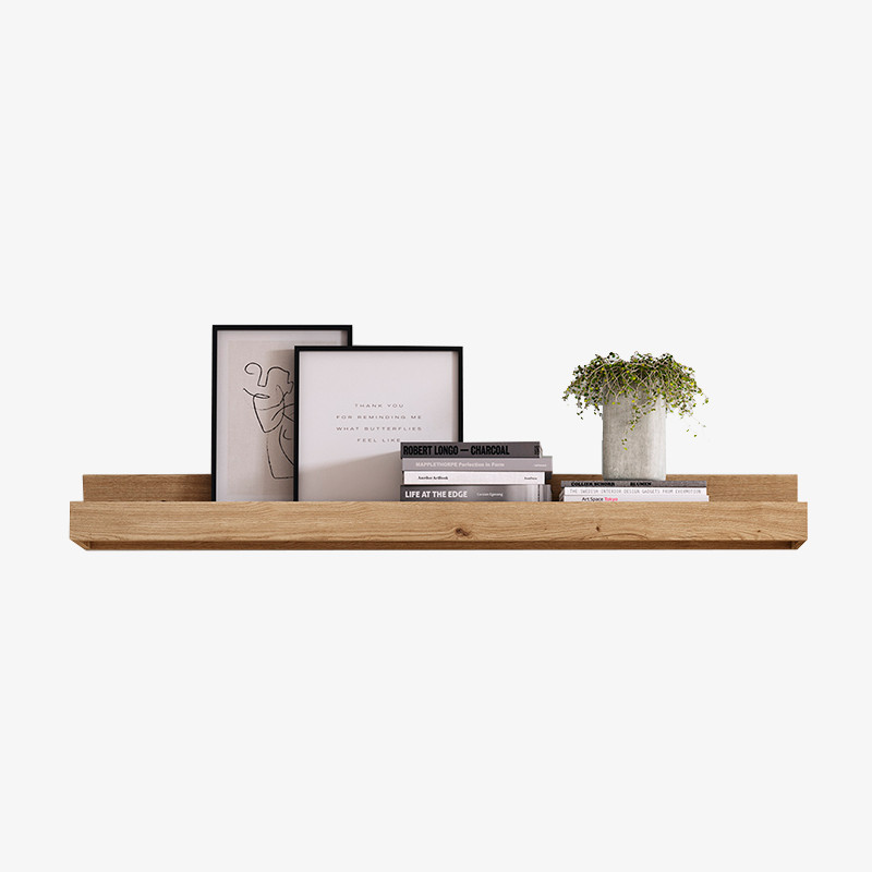 Estante de pared con trasera DALIA