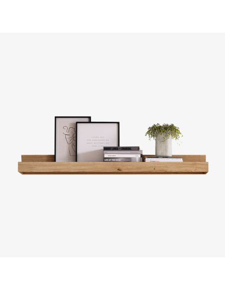 Estante de pared con trasera DALIA