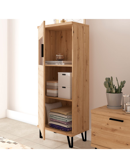 Vitrina baja una puerta cristal MARCO