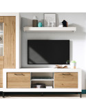 Mueble TV dos cajones y un estante 181 cm DALIA