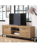 Mueble TV dos cajones y un estante 181 cm DALIA