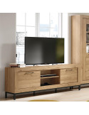 Mueble TV dos cajones y un estante 181 cm DALIA