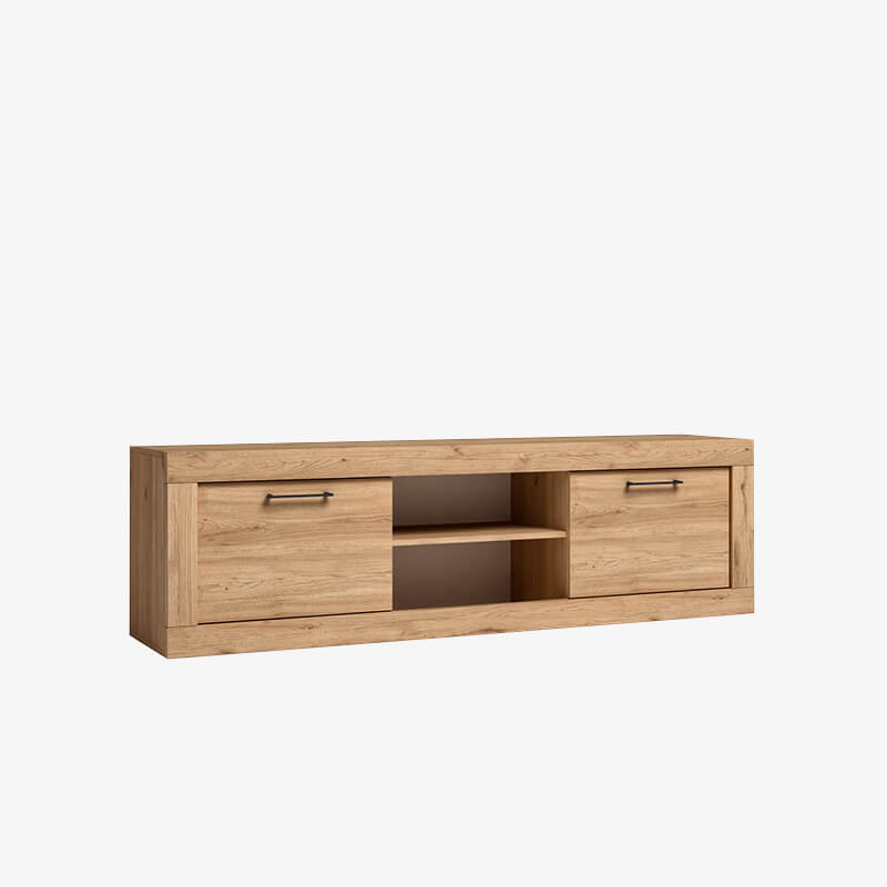 Mueble TV dos cajones y un estante 181 cm DALIA