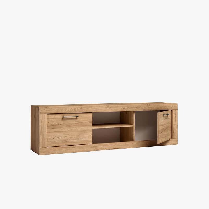 Mueble TV dos cajones y un estante 181 cm DALIA