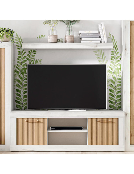 Mueble TV dos puertas y un estante 154 cm DALIA