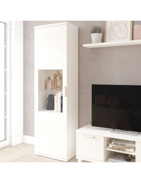 Vitrina alta una puerta MARCO