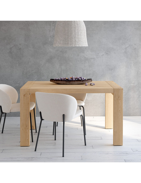 Mesa rectangular pata deslizante ROMA