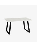 Mesa rectangular fija SANA