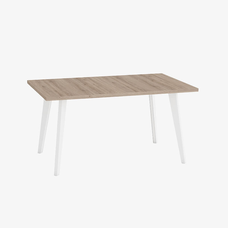 Mesa rectangular fija INNA