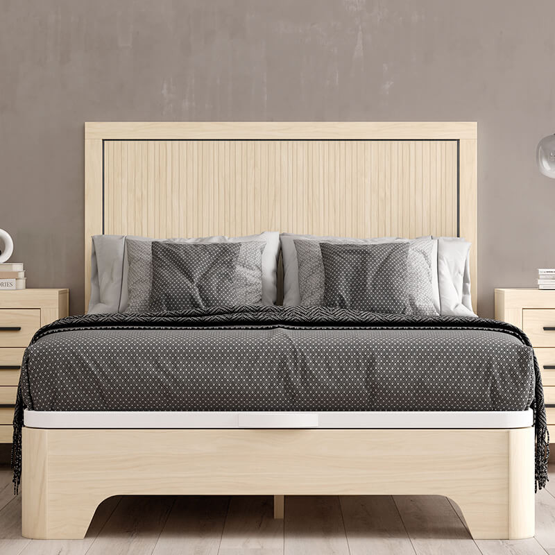 Canapé con base tapizada VIENA I