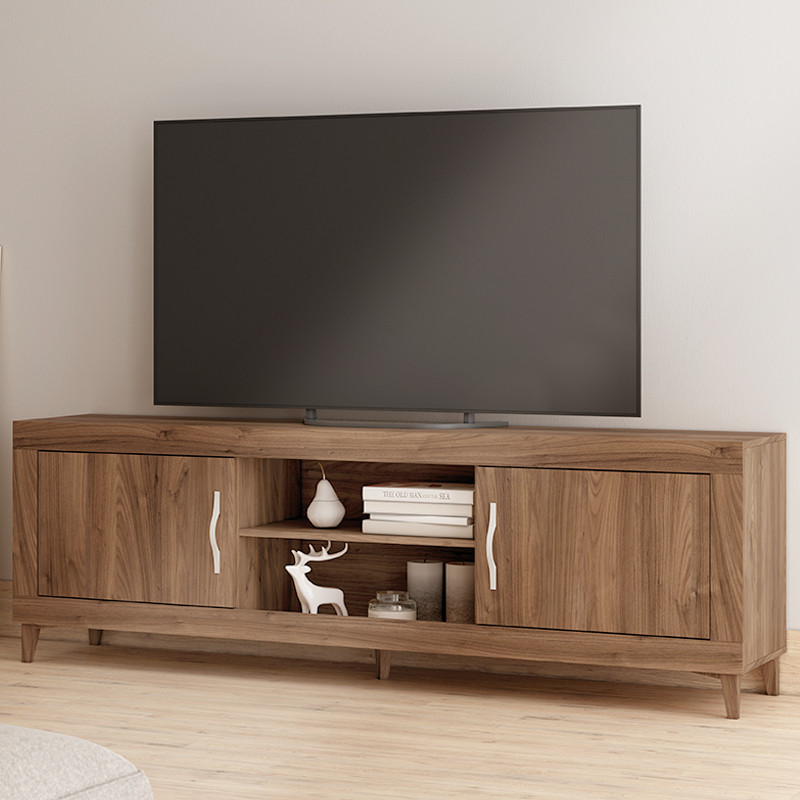 Mueble TV dos puertas y dos huecos 180 cm ROMA