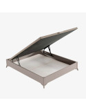 Canapé con base tapizada KUBIC