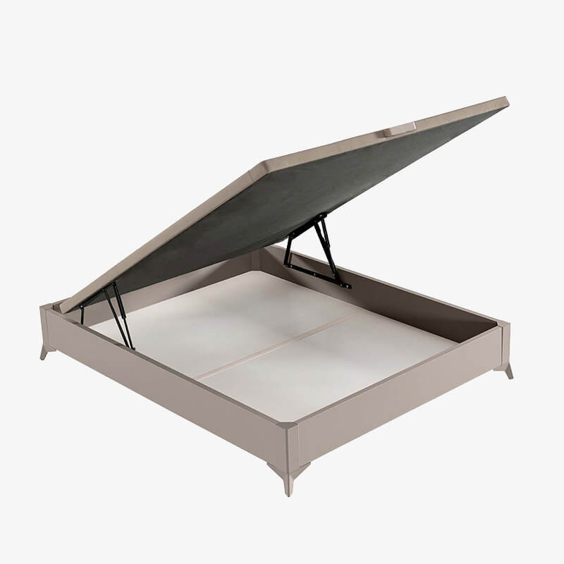Canapé con base tapizada KUBIC