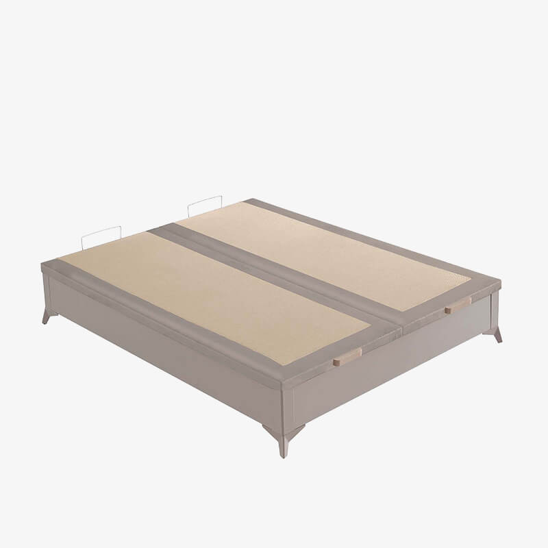 Canapé con base tapizada KUBIC