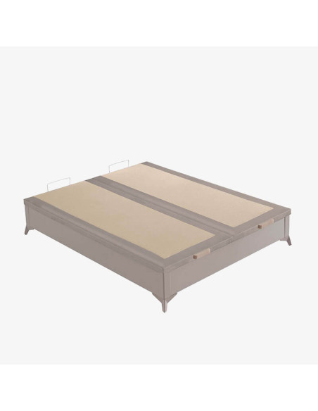 Canapé con base tapizada KUBIC