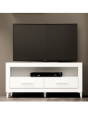 Mueble TV dos cajones y hueco 130 cm ROMA