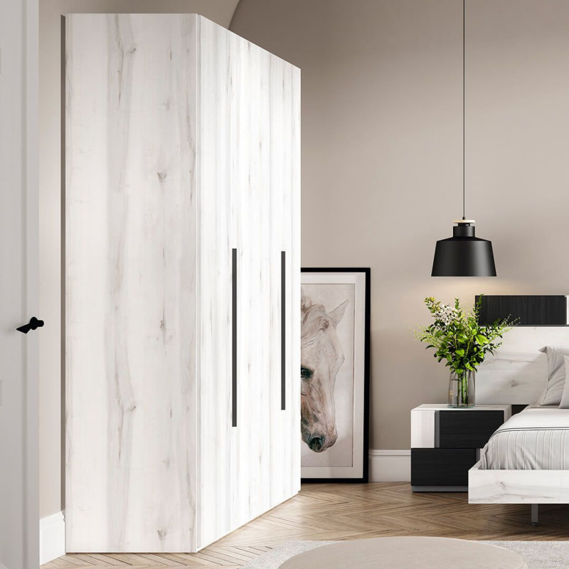 Armario cuatro puertas batientes 227 cm...