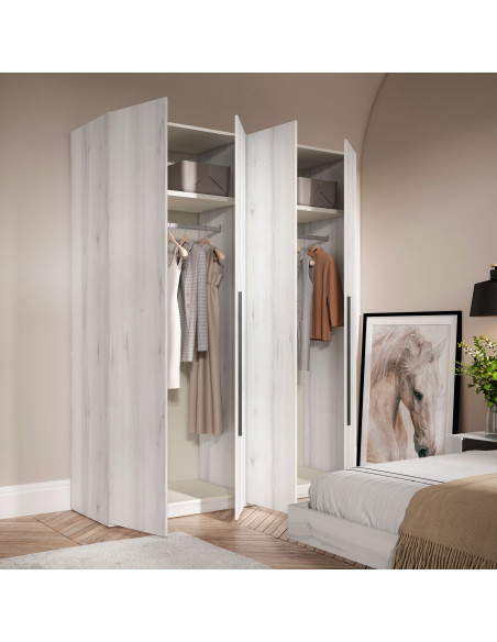 Armario cuatro puertas batientes 227 cm VALENTINA II