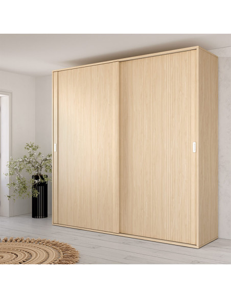 Armario dos puertas correderas altura 210 VIENA